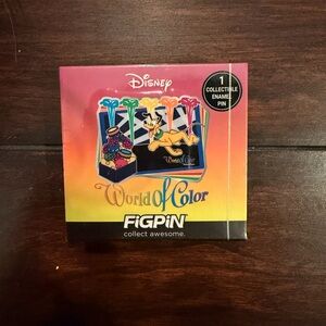 Brand New Disney World of Color FigPin